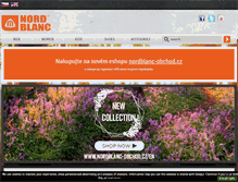 Tablet Screenshot of nordblanc.com